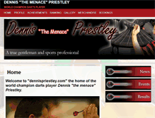 Tablet Screenshot of dennispriestley.com